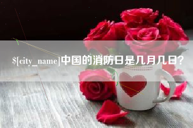 抚顺中国的消防日是几月几日？