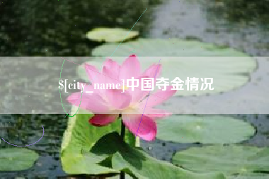 抚顺中国夺金情况
