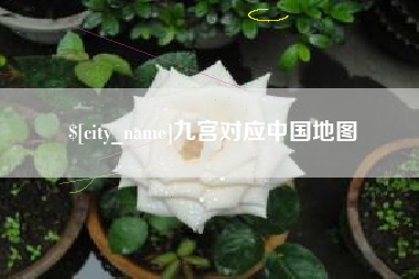抚顺九宫对应中国地图