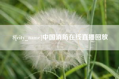 抚顺中国消防在线直播回放