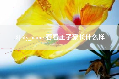 抚顺看看王子豪长什么样