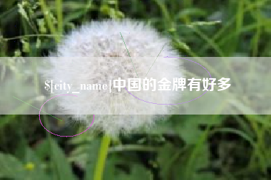 抚顺中国的金牌有好多
