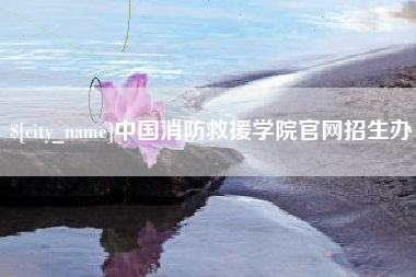 抚顺中国消防救援学院官网招生办