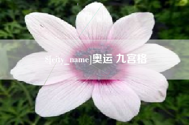 抚顺奥运 九宫格