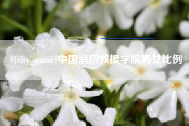 抚顺中国消防救援学院男女比例