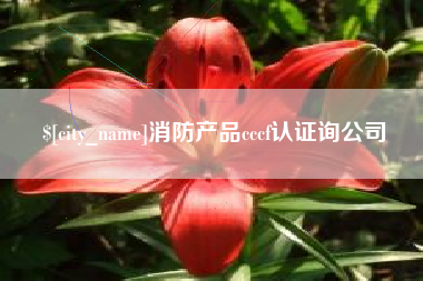 抚顺消防产品cccf认证询公司