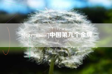 抚顺中国第九个金牌