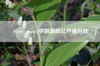 抚顺中国消防公开课回放