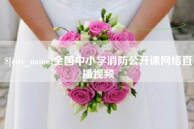抚顺全国中小学消防公开课网络直播视频
