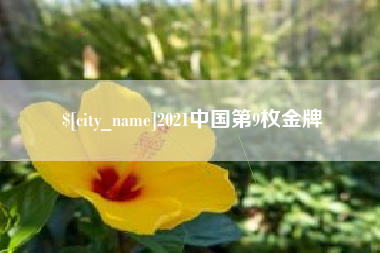 抚顺2021中国第9枚金牌