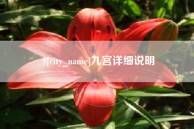 抚顺九宫详细说明
