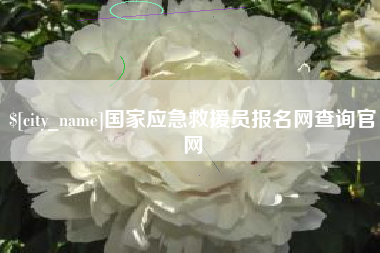 抚顺国家应急救援员报名网查询官网