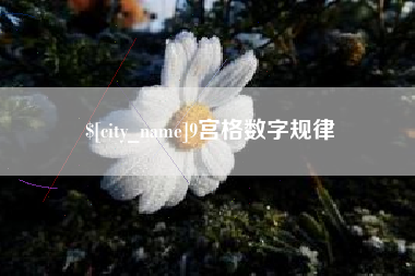 抚顺9宫格数字规律