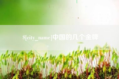抚顺中国的几个金牌