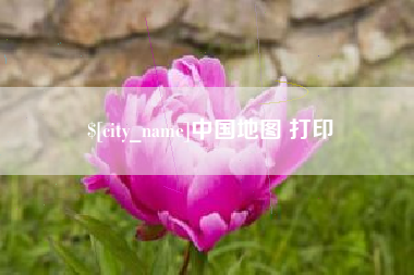 抚顺中国地图 打印